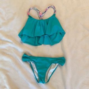 Pink brand Turquoise Bikini Set
